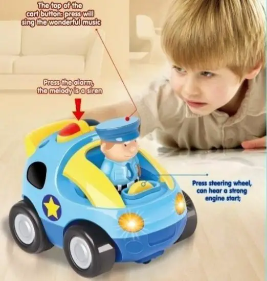 Jia Ming Toys Factory 6601 Cartoon Remote Control Car - HOW TO PLAY