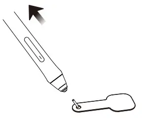 VEIKK VK1060PRO Graphic Drawing Pen Tablet - Replacing the Nibs 3