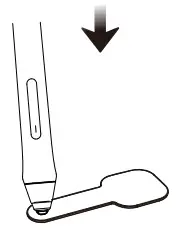 VEIKK VK1060PRO Graphic Drawing Pen Tablet - Replacing the Nibs