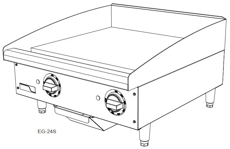 Apw Wyott Eg-24s Electric Griddle Owner's Manual