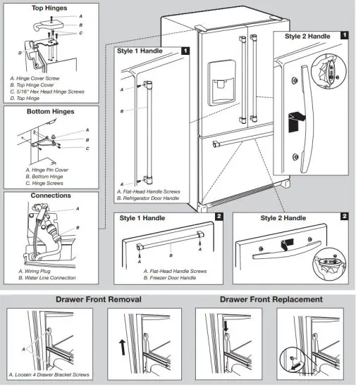 MAYTAG W10731561C Refrigerator - Replacement