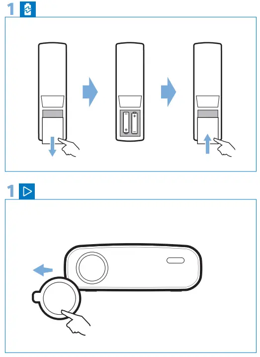 PHILIPS NeoPix Prime One Home Projector - fig 2