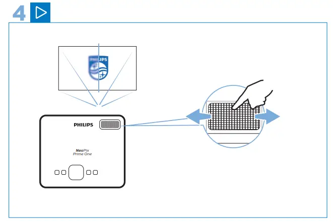 PHILIPS NeoPix Prime One Home Projector - fig 5
