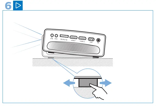PHILIPS NeoPix Prime One Home Projector - fig 7