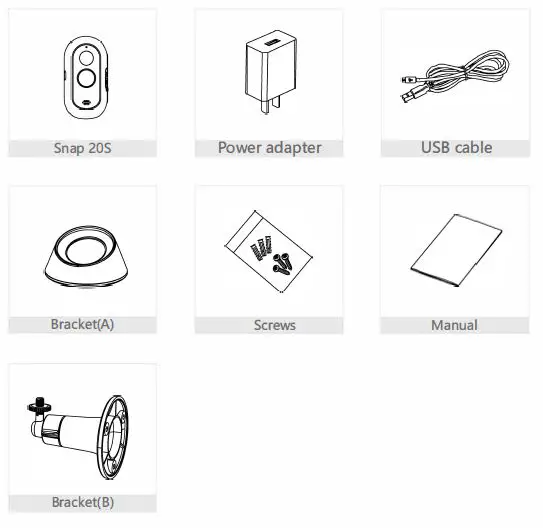 MEARI Snap 20S Battery Camera 1