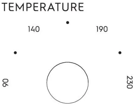 Select a temperature