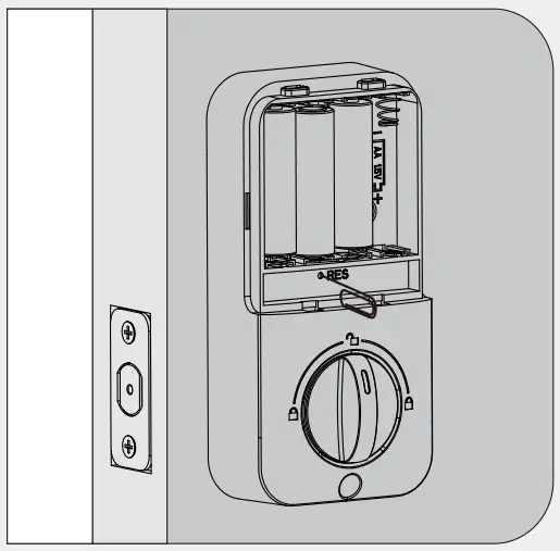 Detect left/ right hand door installation