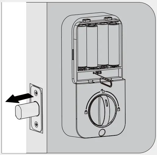 Detect left/ right hand door installation
