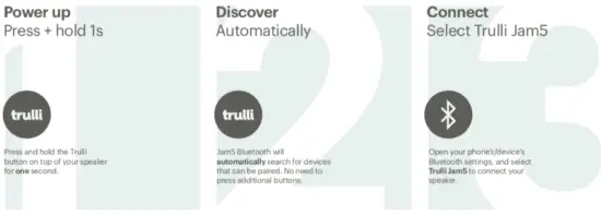 trulli JAM5 Portable Speaker - Start