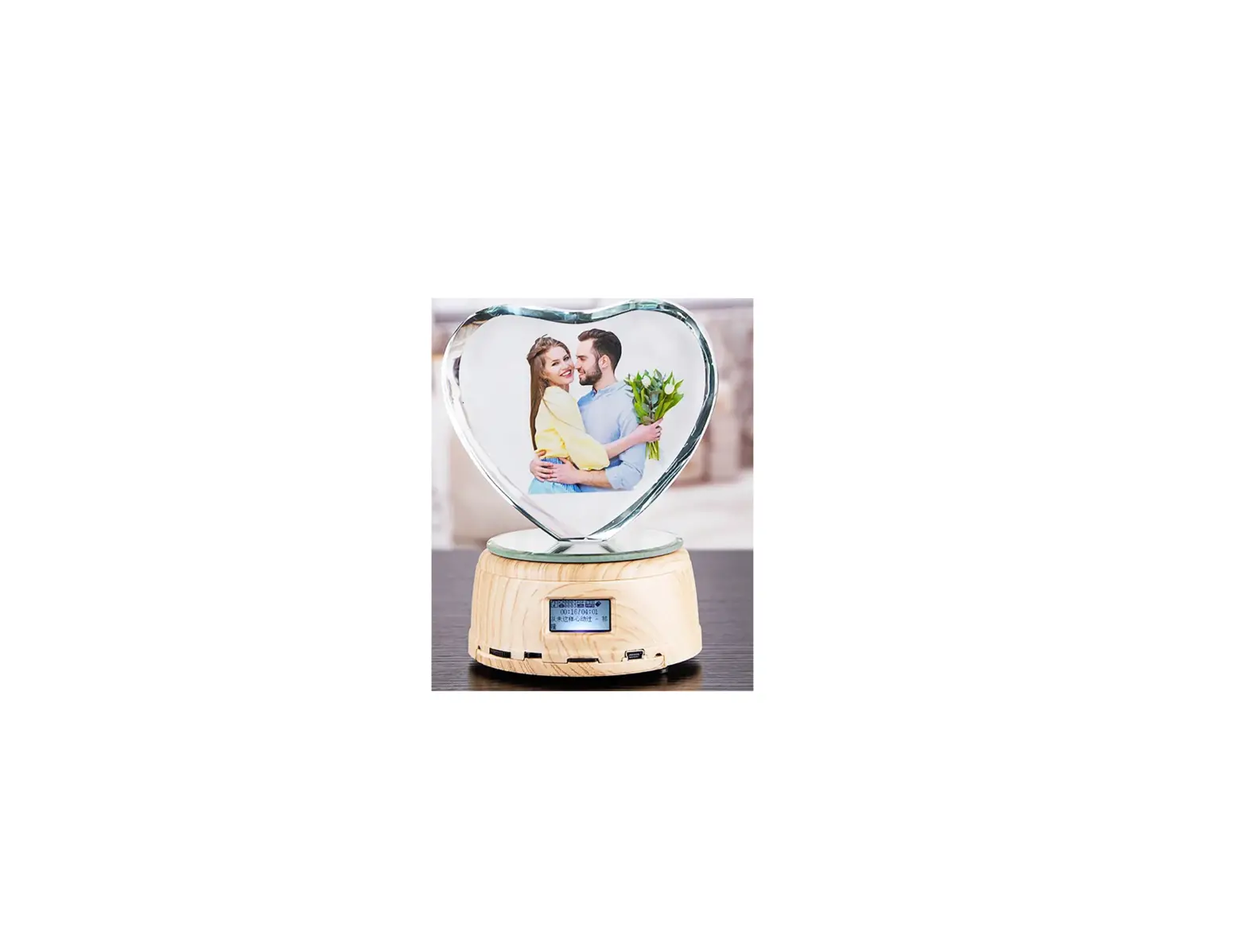 Pujiang Qingchun Electronic Crafts Mp3 Personalized Photo Crystal Swivel Light Instructions Pujiang Qingchun Electronic Crafts Mp3 Personalized Photo Crystal Swivel Light Instructions