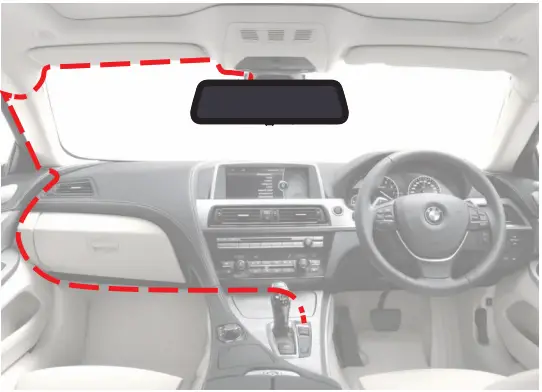 WOLFBOX-12-“Mirro=-rDash=-Cam-Backup-Camera-1296P-Fll-HD-Smart-Rearview-Mirror-fig-17