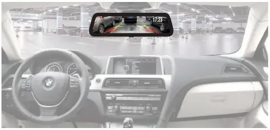 WOLFBOX-12-“Mirro=-rDash=-Cam-Backup-Camera-1296P-Fll-HD-Smart-Rearview-Mirror-fig-18