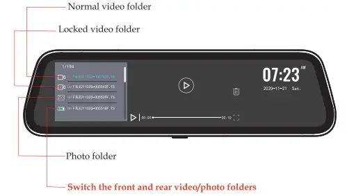 WOLFBOX-12-“Mirro=-rDash=-Cam-Backup-Camera-1296P-Fll-HD-Smart-Rearview-Mirror-fig-42