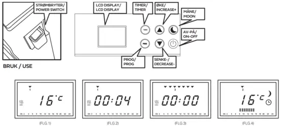 namron 400W Panelovn Heater - Image 14