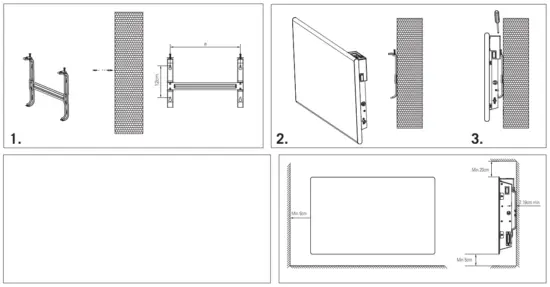 namron 400W Panelovn Heater - Image 15