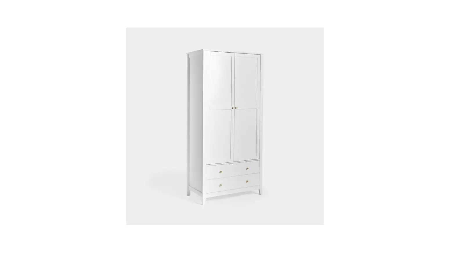 Vonhaus 3000081 Koto 2 Drawer 2 Door Wardrobe Instruction Manual