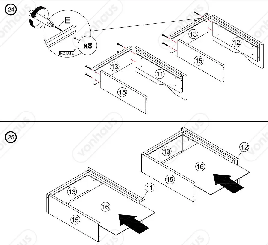 VonHaus-3000081-Koto 2 Drawer-2-Door-Wardrobe-fig23