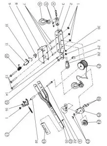 FIG 17 ASSEMBLY DIAGRAM-T32054