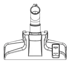 Midea MDC1516BR Dry Vacuum Cleaner - Floor Brush