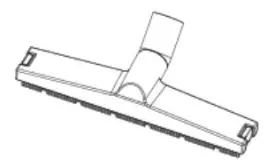 Midea MDC1516BR Dry Vacuum Cleaner - Water Brush