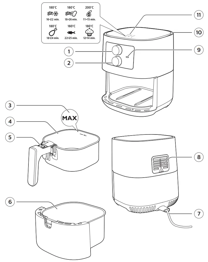 PHILIPS HD920X Air Fryer - fig 20