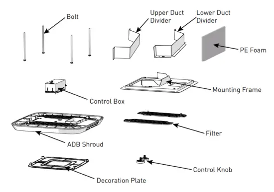 FURRION CHILL FACR15SA BL Rooftop Air Conditioner - Fir