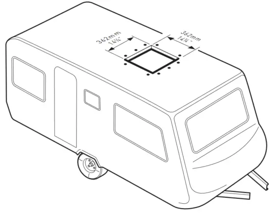 FURRION CHILL FACR15SA BL Rooftop Air Conditioner - fig 2