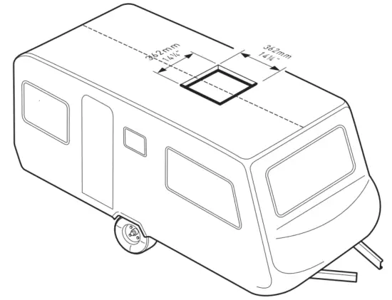 FURRION CHILL FACR15SA BL Rooftop Air Conditioner - fig 3