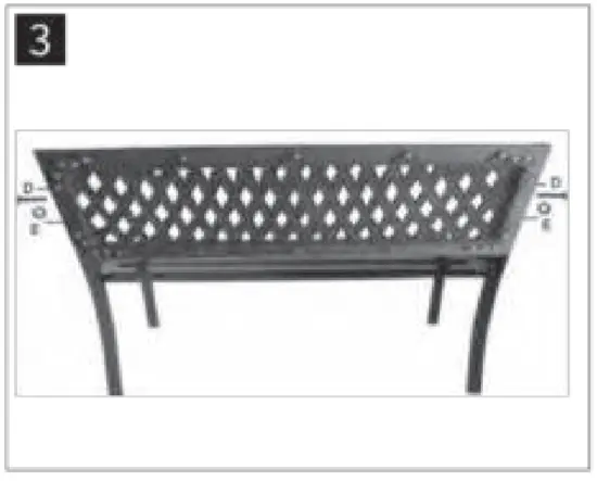 909-Outdoor-C072-Steel-Garden-Bench-Assembly