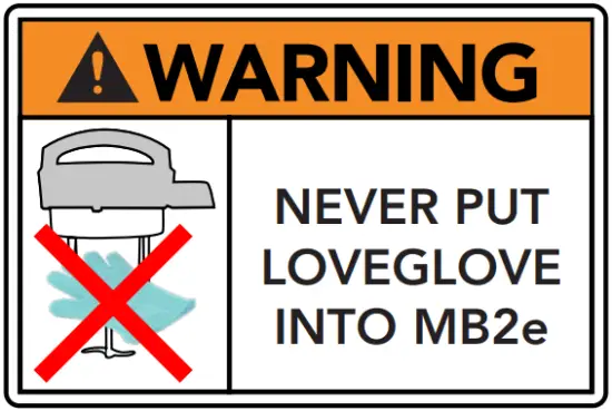 MagicalButter MB2e - Warning 5