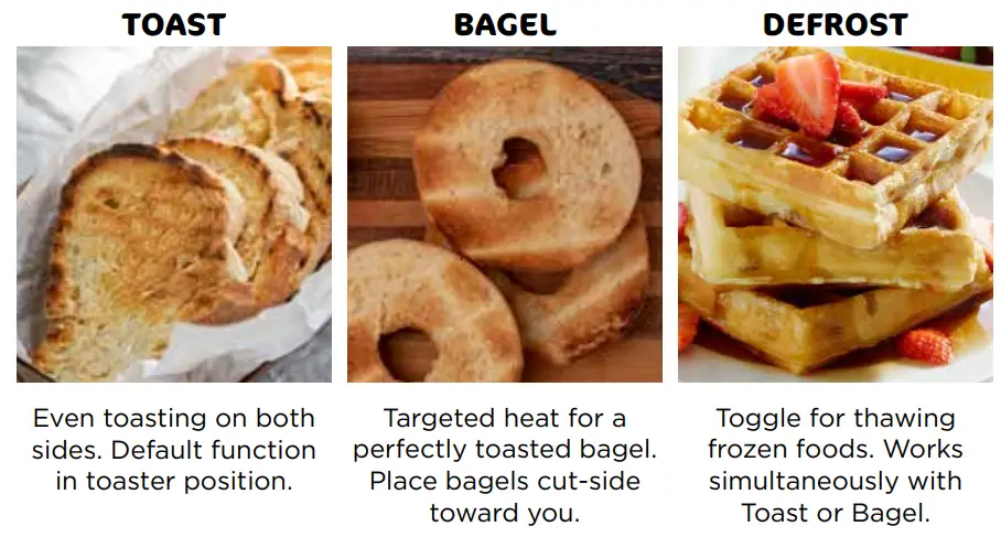 NINJA QSG ST101 Foodi 2 in 1 Flip Toaster Maker Machine - Toaster Position