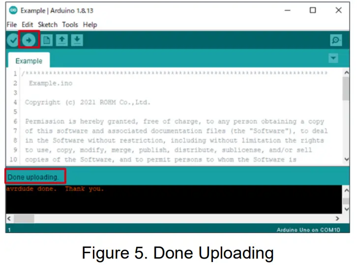 ROHM BM1390GLV VK 001 Evalution Board Pressure Sensor - FIG 1