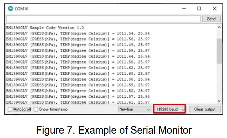 ROHM BM1390GLV VK 001 Evalution Board Pressure Sensor - FIG 3