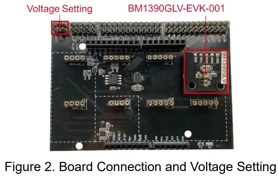 ROHM BM1390GLV VK 001 Evalution Board Pressure Sensor - FIG 5