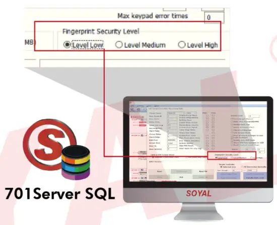SOYAL AR 837 EA Graphic Display Multi Function Proximity Controller - software