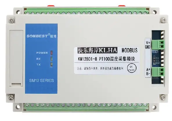 SONBEST KM12B01 PT100 8-Channel Temperature Acquisition Module