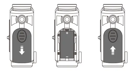 InfiRay DP09 Thermal Imaging Monocular with Camera - BATTERY INSTALLATION