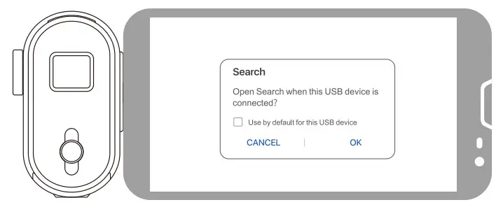 InfiRay DP09 Thermal Imaging Monocular with Camera - Connect to Device 2