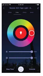 Westek-TAPE10RCWF-T-WiFi-Enabled-RGB-CCT-LED-Light-Strip-fig6