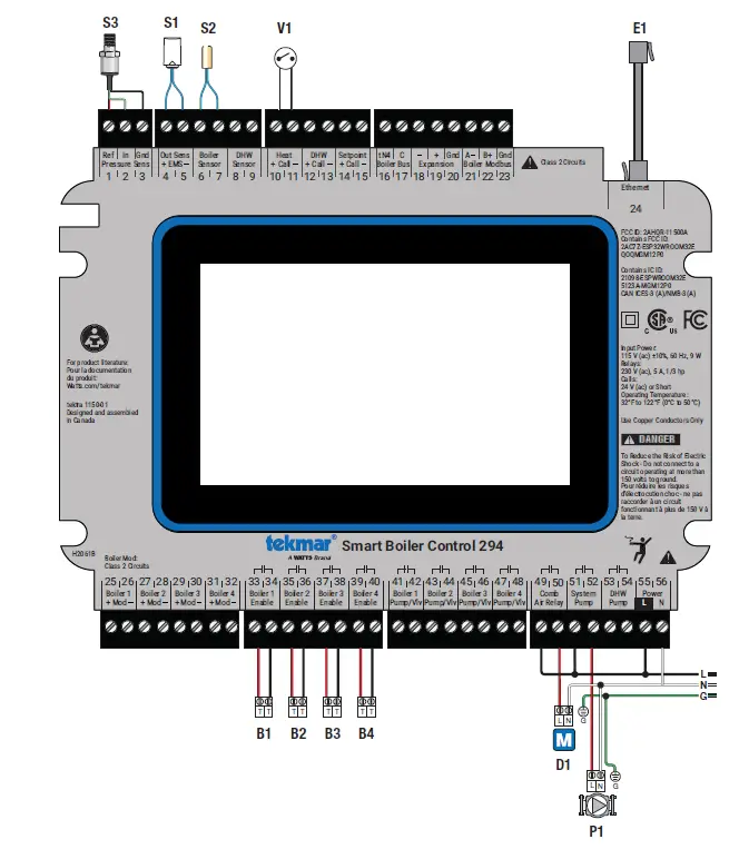 tekmar A-T-294 Smart Boiler Control fig 2