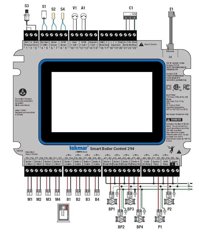 tekmar A-T-294 Smart Boiler Control fig 4