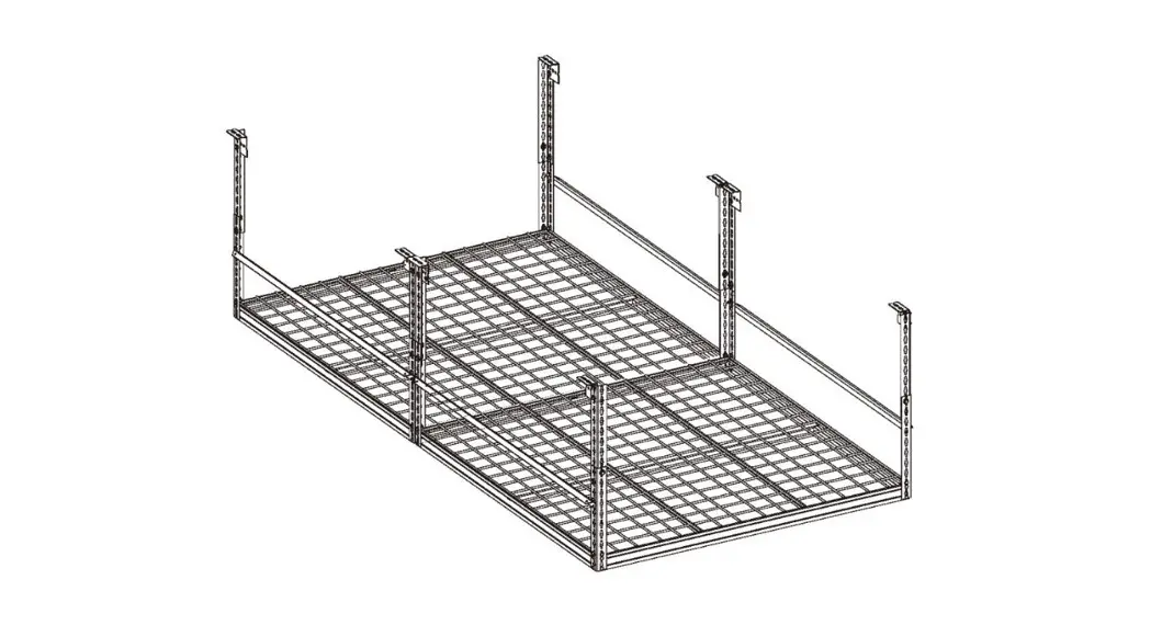 Muscle Rack Adjustable Overhead Storage Rack Installation Guide Muscle Rack Adjustable Overhead Storage Rack Installation Guide
