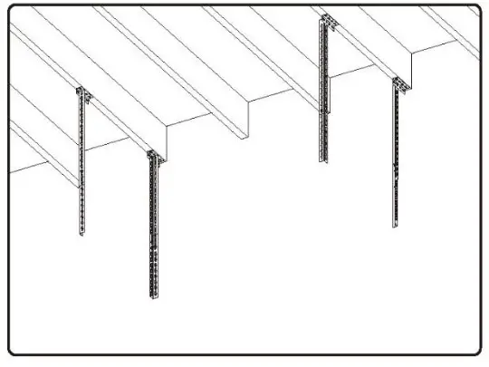 Muscle Rack Adjustable Overhead Storage Rack - VIRTICAL