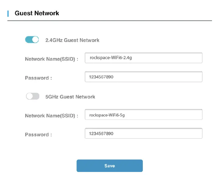 rock space RSD0616 AX1800 Wi-Fi 6 Smart WiFi Router-20
