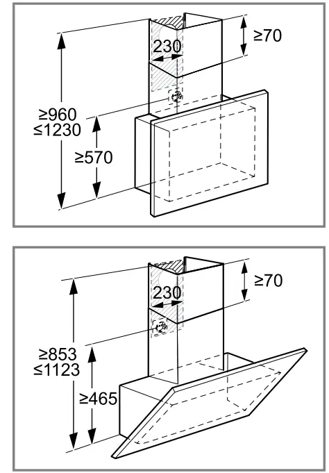 NEFF D65IHM1S0B Extractor Hood - fig 11