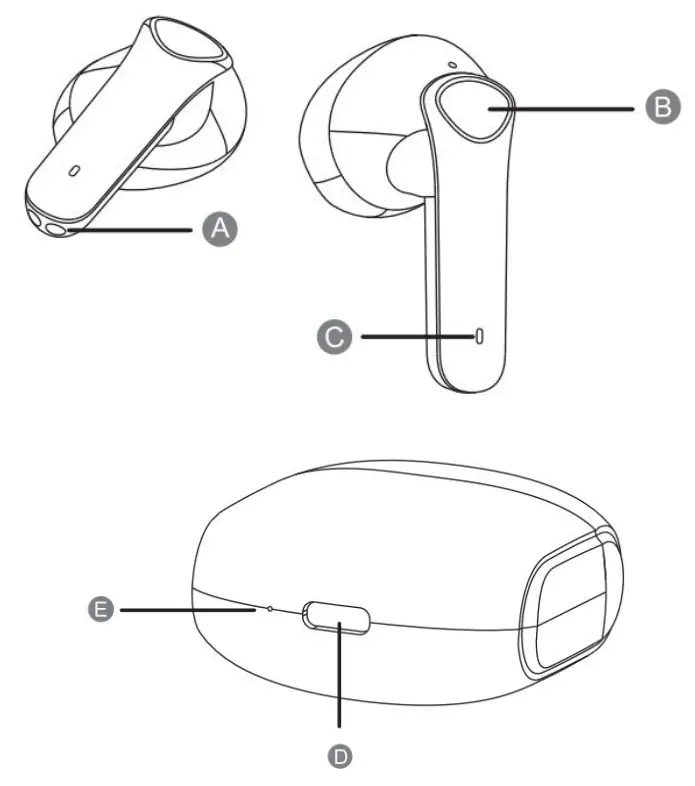Kogan KATWSH2WHTRA H2 TRUE WIRELESS EARPHONES - fig1