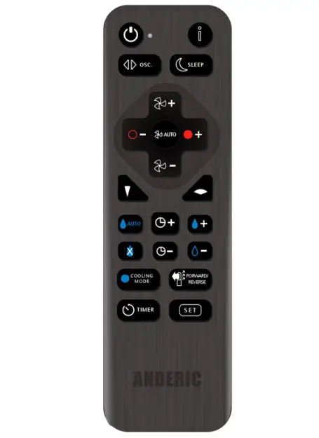 ANDERIC RRDYS01 Dyson Hot Cool Humidifier Remote Control