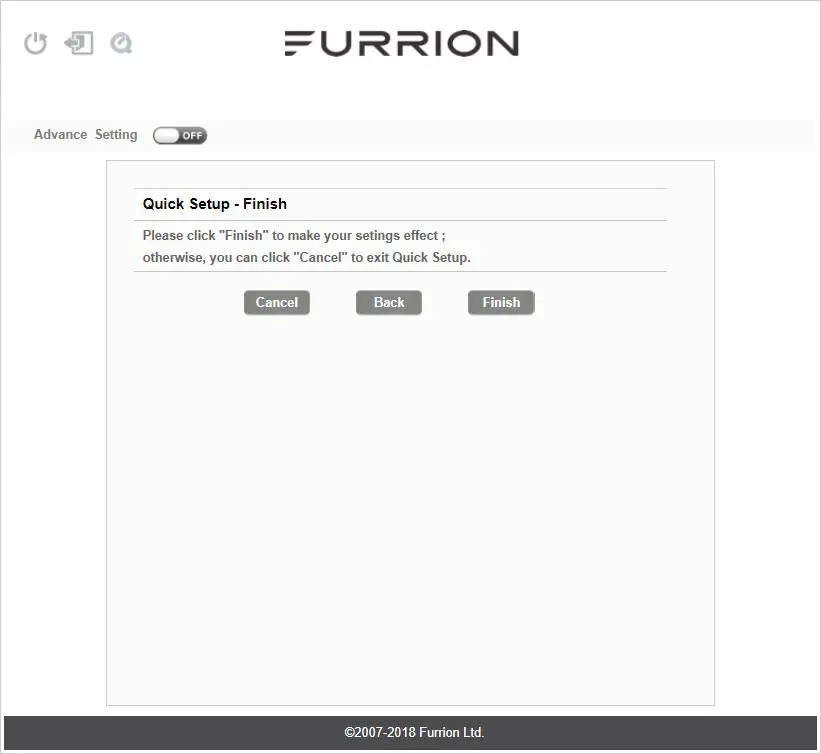 FURRION Wi-Fi Router - Finish