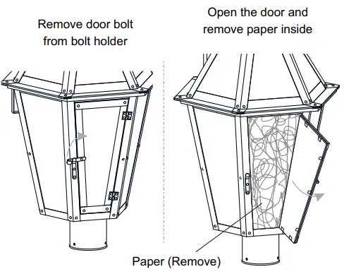 QUOIZEL BURD9015AC Burdett 3 Light 25 inch Aged Copper Outdoor Post Lantern-fig5