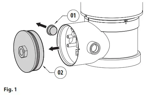 VIDEOTEC MPX2CABL IP66 Barrier Cable Gland Multipolar Cable - Multipolar cable connection